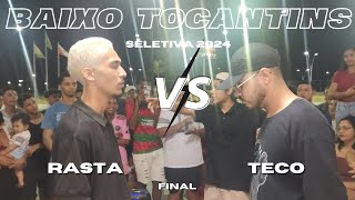 Seletiva Baixo Tocantins 2024🔥 RASTA vs TECO  Batalha dos cabanos BARCARENA FINAL [upl. by Tomkin111]