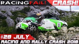 Racing and Rally Crash Compilation Week 28 July 2018  RACINGFAIL [upl. by Avrenim174]