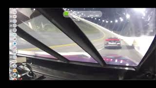 Alex Bowmans onboard of big crash during 2024 Coke Zero Sugar 400 at Daytona [upl. by Yevad216]