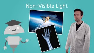 NonVisible Light  General Science for Kids [upl. by Ymmot]