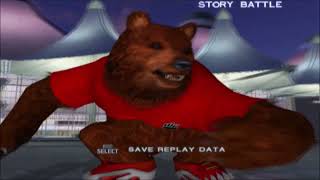 Tekken 4  Kuma Story Playthrough [upl. by Doownil143]