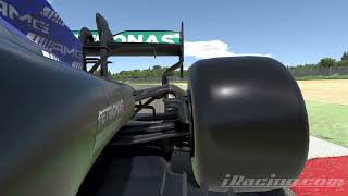 iRacing  Mercedes W12 Flexing Rear Suspension [upl. by Ilaw]