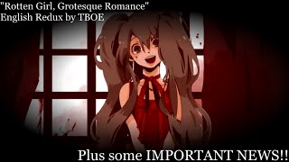 『TBOE』Rotten Girl Grotesque Romance  Miku Hatsune  English Redux [upl. by Ilohcin]