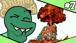 Man Destroys Own House ANIMAL CROSSING GCN  7 [upl. by Nohcim]