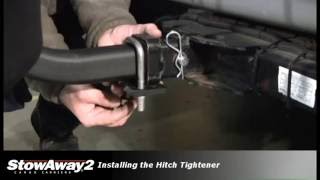 Installing the StowAway Hitch Tightener [upl. by Lauzon]