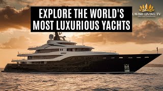 Everything You Need to Know About Luxury Yachts  Lavish Living TV [upl. by Maroj649]