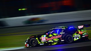 2024 Rolex 24 at Daytona 14 Vasser Sullivan Lexus RCF GT3 Onboard Night until retirement [upl. by Noivax494]