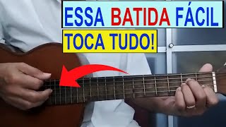 COM ESSA BATIDA Você Toca tudo  AULA DE VIOLÃOSeliroVaz [upl. by Bianca]