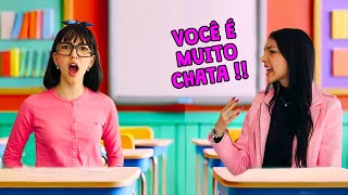 BRIGA NA ESCOLA  PRIMEIRO DIA DE AULA  Luluca [upl. by Otnas]