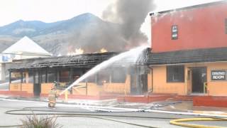 Keremeos PubRestaurant Fire  Unedited [upl. by Lennard]