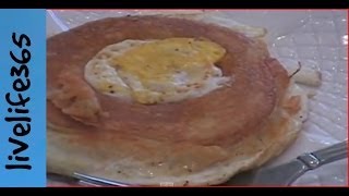 How toMake a Perfect Egg in the Hole Toad in the Hole Sandwich [upl. by Hadria28]