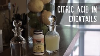 Using Citric Acid in Cocktails [upl. by Doownelg530]