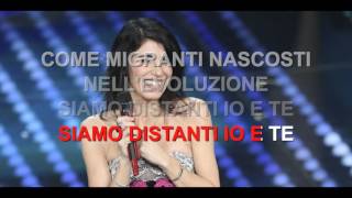 Giorgia  Vanità  Karaoke con testo [upl. by Issac]