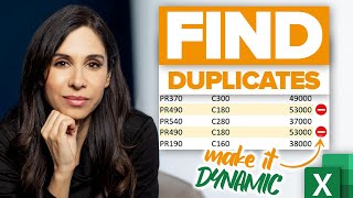 How to Find Duplicates in Excel amp Highlight Duplicates If You Need To [upl. by Haslam959]