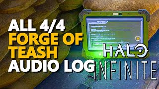 Armory of Reckoning All Audio Logs Location  Halo Infinite Collectibles Guide [upl. by Gilberto]