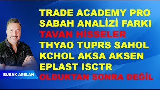 TAVAN HİSSE KUVVETLİ HİSSE NASIL BULUNUR  Thyao  Tuprs  Isctr [upl. by Grussing602]