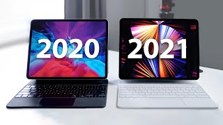 2021 M1 iPad Pro vs 2020 iPad Pro  Every Difference Compared [upl. by Marigold]