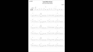 Lawdy Miss Clawdy  Elvis Presley BASS TABS [upl. by Nyladnewg]