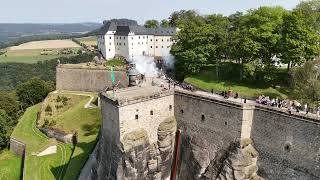 Elbsandsteingebirge Festung Königstein und Bastei [upl. by Baniaz]