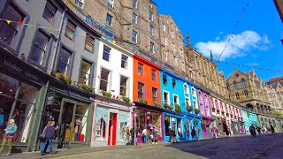 4K Grassmarket Candlemaker Row amp Victoria Street  Edinburgh Walk [upl. by Chew]