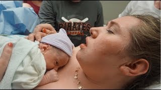 LABOR amp DELIVERY VLOG  HARRIET IS HERE [upl. by Knah485]