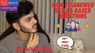 How to answer SKILL BASED INTERVIEW QUESTIONS DENTISTRYMEDICINE MMI [upl. by Adelia744]