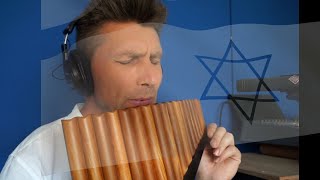 Hatikvah הַתִּקְוָה  David Döring  Pan flute  Panflöte  Flauta de Pan [upl. by Girovard516]