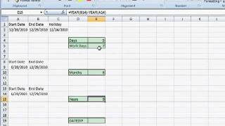 Calculate the Difference Between Dates [upl. by Malory]