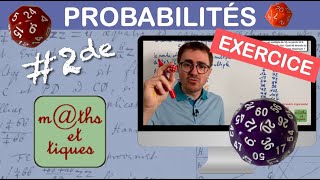 Calculer des probabilités dés spéciaux  Seconde [upl. by Sancha45]