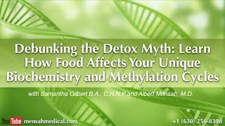 Debunking the Detox Myth Learn How Food Affects Your Unique Biochemistry and Methylation Cycles [upl. by Magnus942]