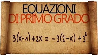 Equazioni di primo grado e relative disequazioni [upl. by Coussoule]