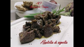 CORATELLA DI AGNELLO agnello cucinaitaliana [upl. by Natsrik]