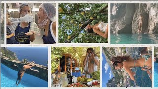 italia vlog amalfi coast positano capri [upl. by Ernaline]