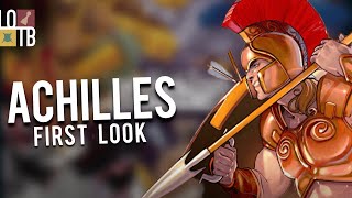 Unmatched Battle of Legends Vol 2  ACHILLES first look [upl. by Buxton439]