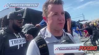 AJ Allmendinger Discusses His Top 10 Finish And Race At Sonoma [upl. by Emelen732]