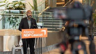 Alberta NDP call on Jason Kenney to act as COVID19 cases spike [upl. by Ecaidnac]