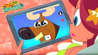 ZIG AND SHARKO  MARINA SLEEPS IN SEASON 2 New episodes  Cartoon for kids [upl. by Araeic]