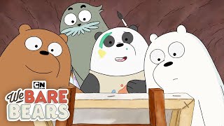 Panda Paints  We Bare Bears  Cartoon Network [upl. by Attej445]