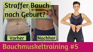 Bauchmuskeltraining 5  Gerade Bauchmuskeln [upl. by Neelrahs]