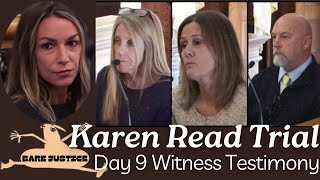 🚨 Karen Read Trial  Day 9 in 2 Hrs 21 Min 🚨 Julie Nicole amp Brian Albert FULL TESTIMONY [upl. by Joannes]