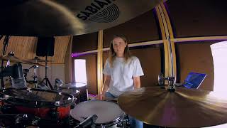 Twenty One Pilots  JumpsuitHeavydirtysoul Drum Cover by Alena [upl. by Anippesuig]