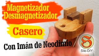 👉Magnetizador Desmagnetizador 👌 Como Hacer Fácil con imán⭐ [upl. by Tedman220]