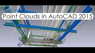 Point Clouds in AutoCAD 2015 and 2016 [upl. by Bobette197]