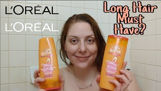 Loreal Elvive Dream Lengths Shampoo amp Conditioner [upl. by Nirred]