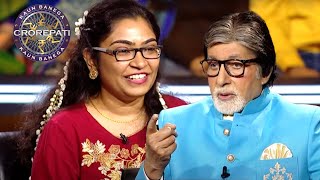 इस Contestant का गजरा बना Amit Ji का Favourite  KBC Queens [upl. by Orimar]