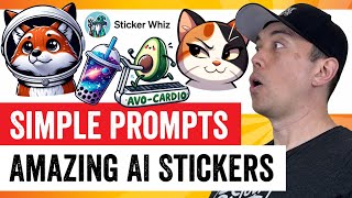 6 AI Sticker Hacks Everyone Should Be Using PASSIVE INCOME with Print on Demand ChatGPT Tutorial [upl. by Meer]