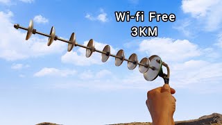 How to make a long range wifi antenna up to 3km [upl. by Enileve]