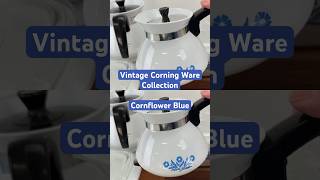 Vintage Corning Ware Cornflower Blue Collection corningware cornflowerblue vintagekitchen [upl. by Colb]