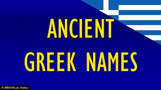 116 ANCIENT GREEK NAMES ENEL  Jeopardy Clues of the Week [upl. by Gertrudis461]