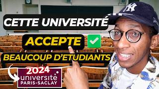 Comment postuler facilement à luniversité Paris Saclay  avoir une admission [upl. by Howe236]